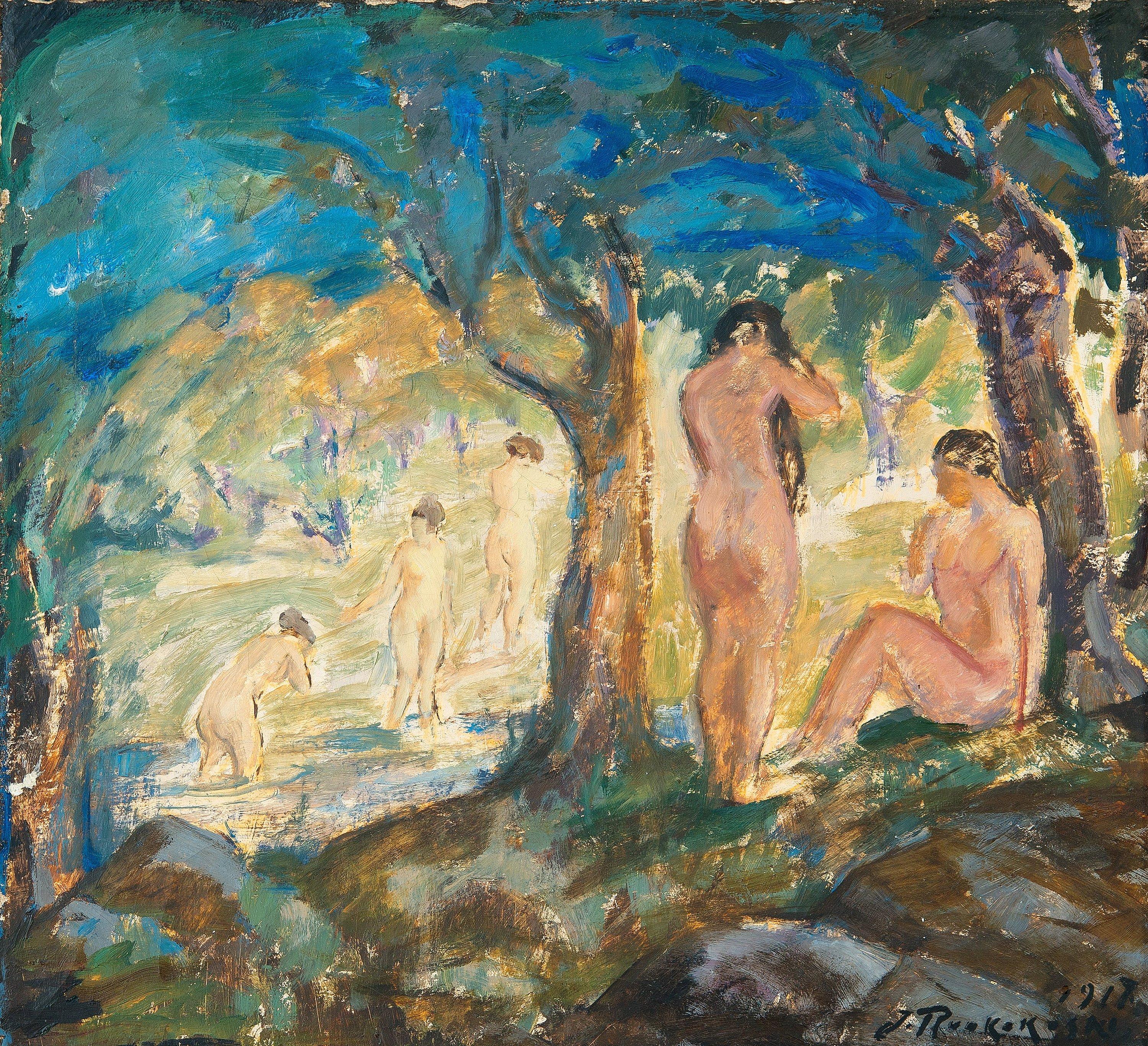 Jalmari Ruokokoski - Bathers.