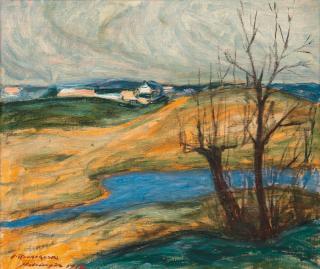 Jalmari Ruokokoski - Spring Landscape.