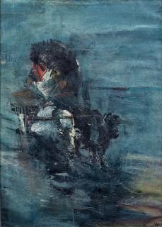 Jamal Ahmed - Untitled (Cart with Oxen)