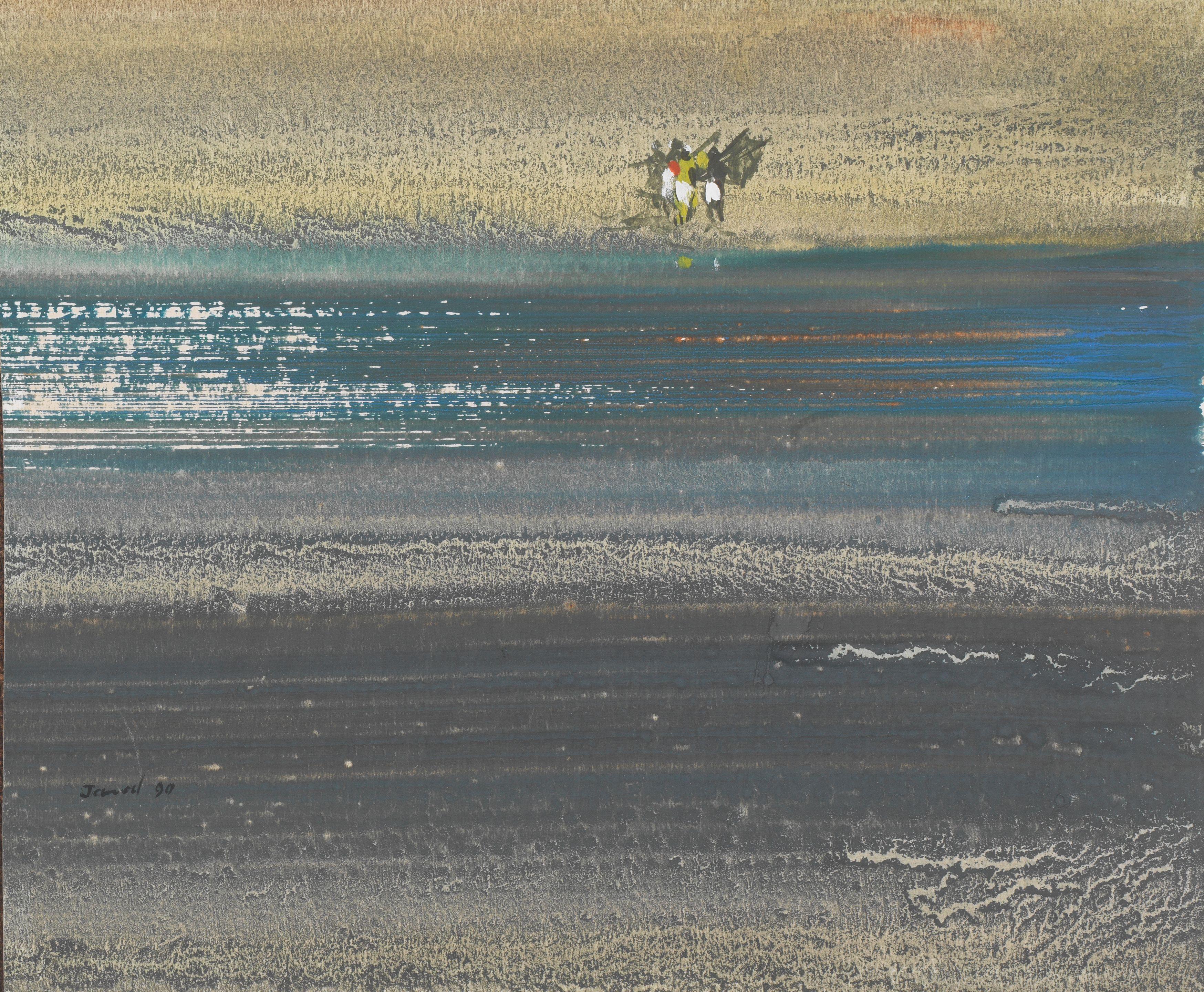 Jamal Ahmed - Untitled (Four Figures)