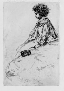 James Abbot Mcneill Whistler - Bibi Lalouette (K. 51)