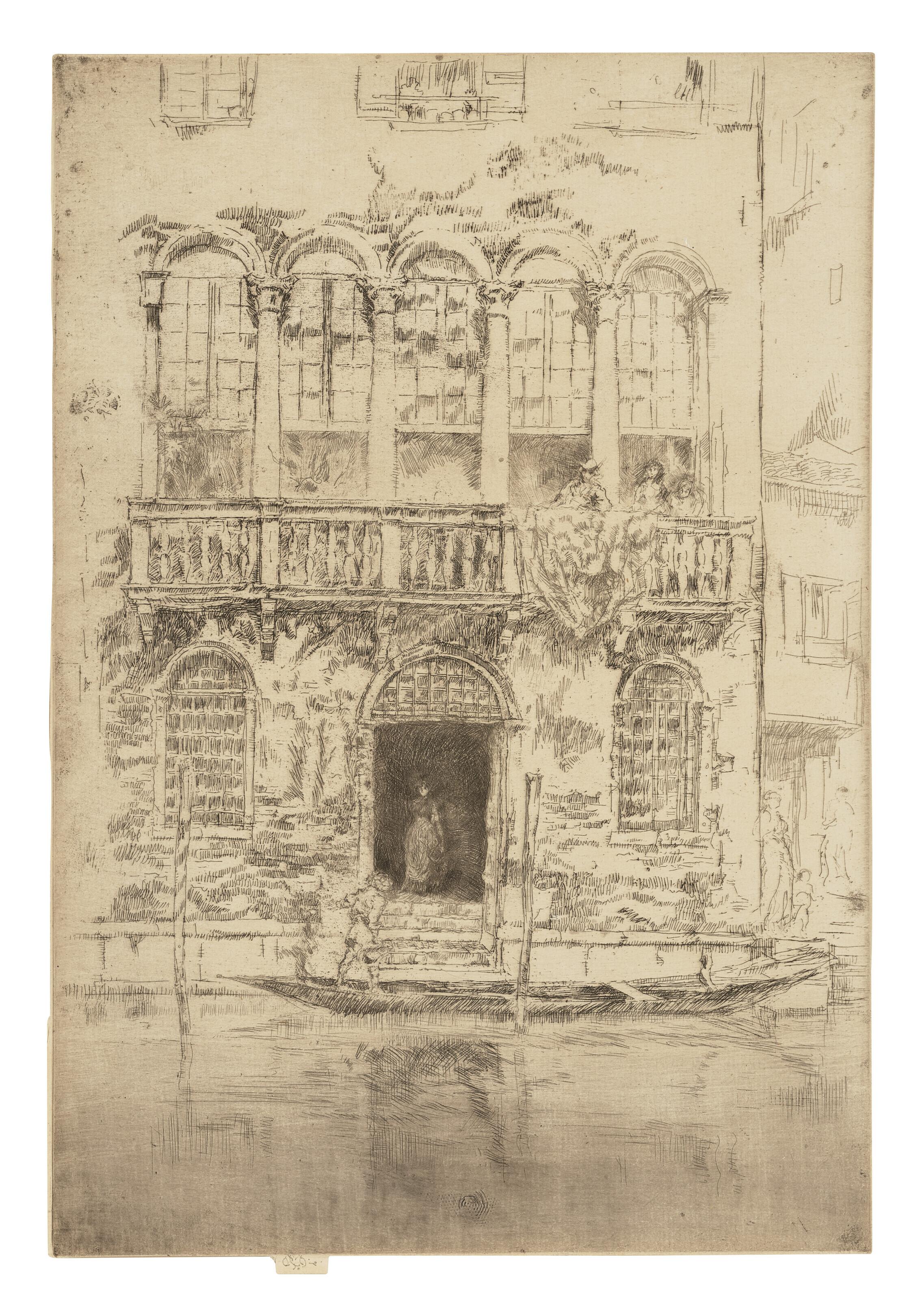 James Abbott McNeil Whistler - The Balcony