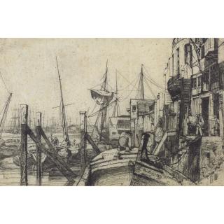 James Abbott Mcneil Whistler - The Limehouse