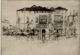 James Abbott McNeil Whistler - The Palaces (Kennedy 187)