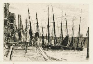 James Abbott McNeill Whistler - Billingsgate (Kennedy 47)
