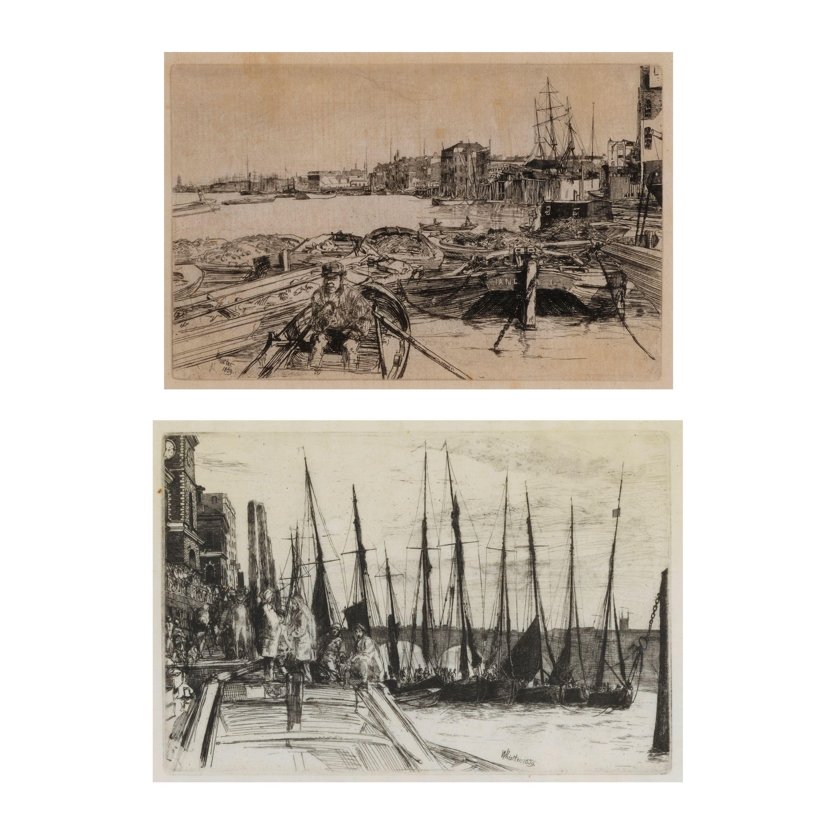 James Abbott McNeill Whistler - Billingsgate; The Pool