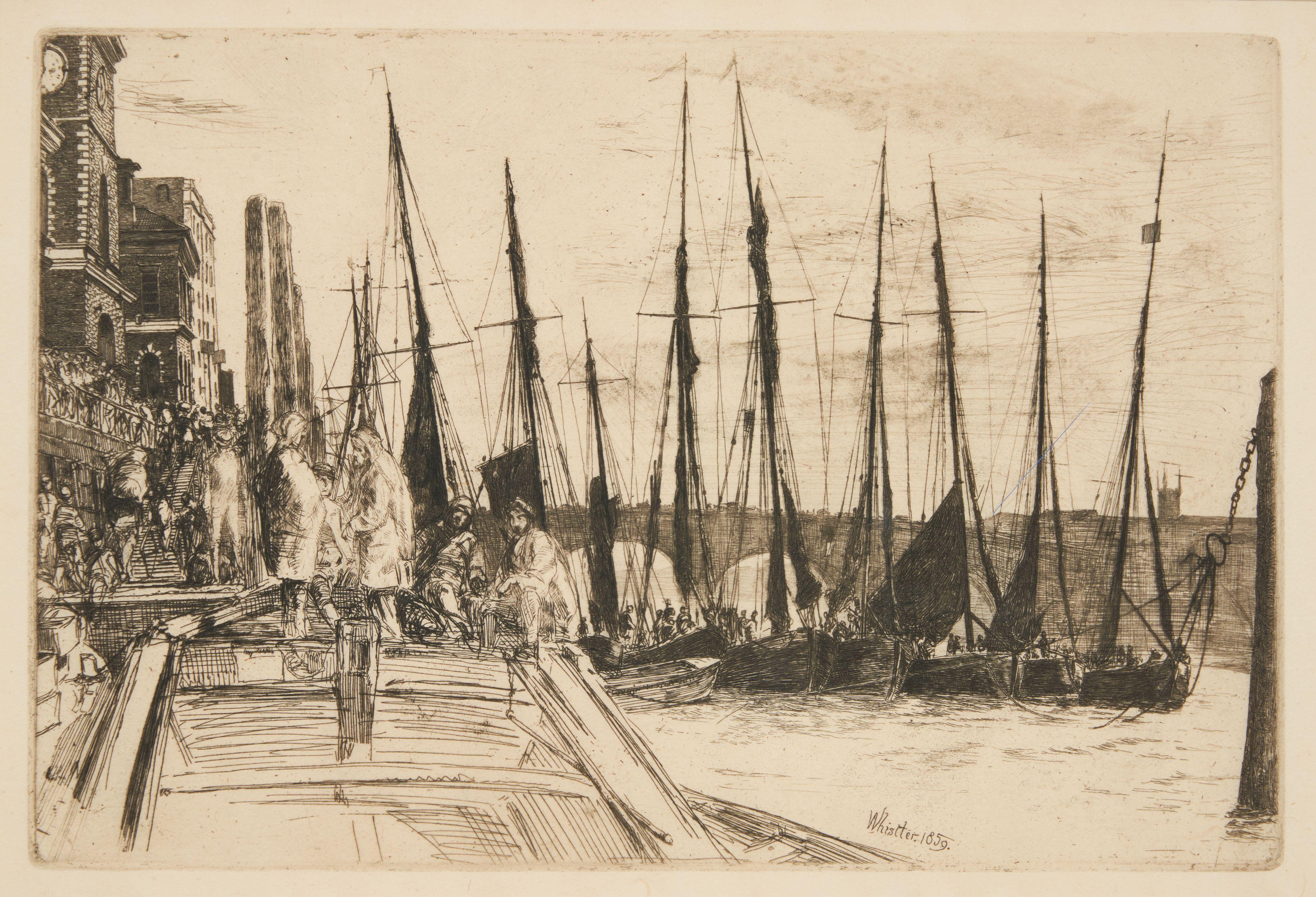 James Abbott McNeill Whistler - Billingsgate