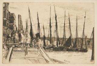 James Abbott McNeill Whistler - Billingsgate