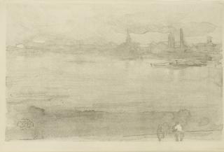 James Abbott Mcneill Whistler - Early Morning (Spink/Stratis/Tedeschi 9)