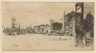 James Abbott Mcneill Whistler - Free Trade Wharf