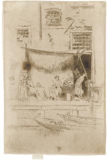 James Abbott McNeill Whistler - Fruit-Stall (K. 200)