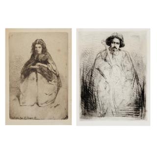 James Abbott McNeill Whistler - Fumette; J. Becquet, Sculptor 2