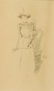 James Abbott Mcneill Whistler - Gants de Suéde (Levy 40)