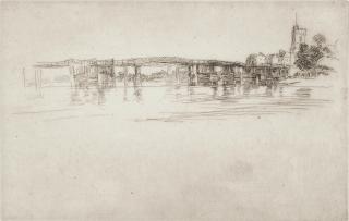 James Abbott Mcneill Whistler - Little Putney Bridge