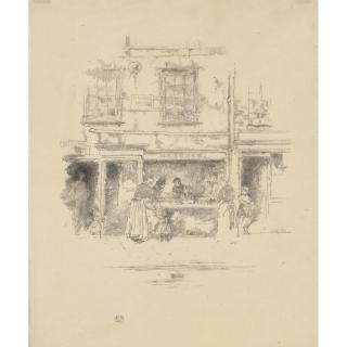James Abbott McNeill Whistler - Maunder\'s Fish Shop, Chelsea