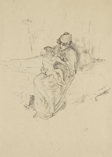James Abbott Mcneill Whistler - Mother and Child, No. 1