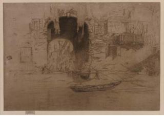 James Abbott McNeill Whistler - San Biagio, from Twenty-six Etchings (K. 197)