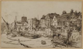 James Abbott McNeill Whistler - The \'Adam and Eve\', Old Chelsea