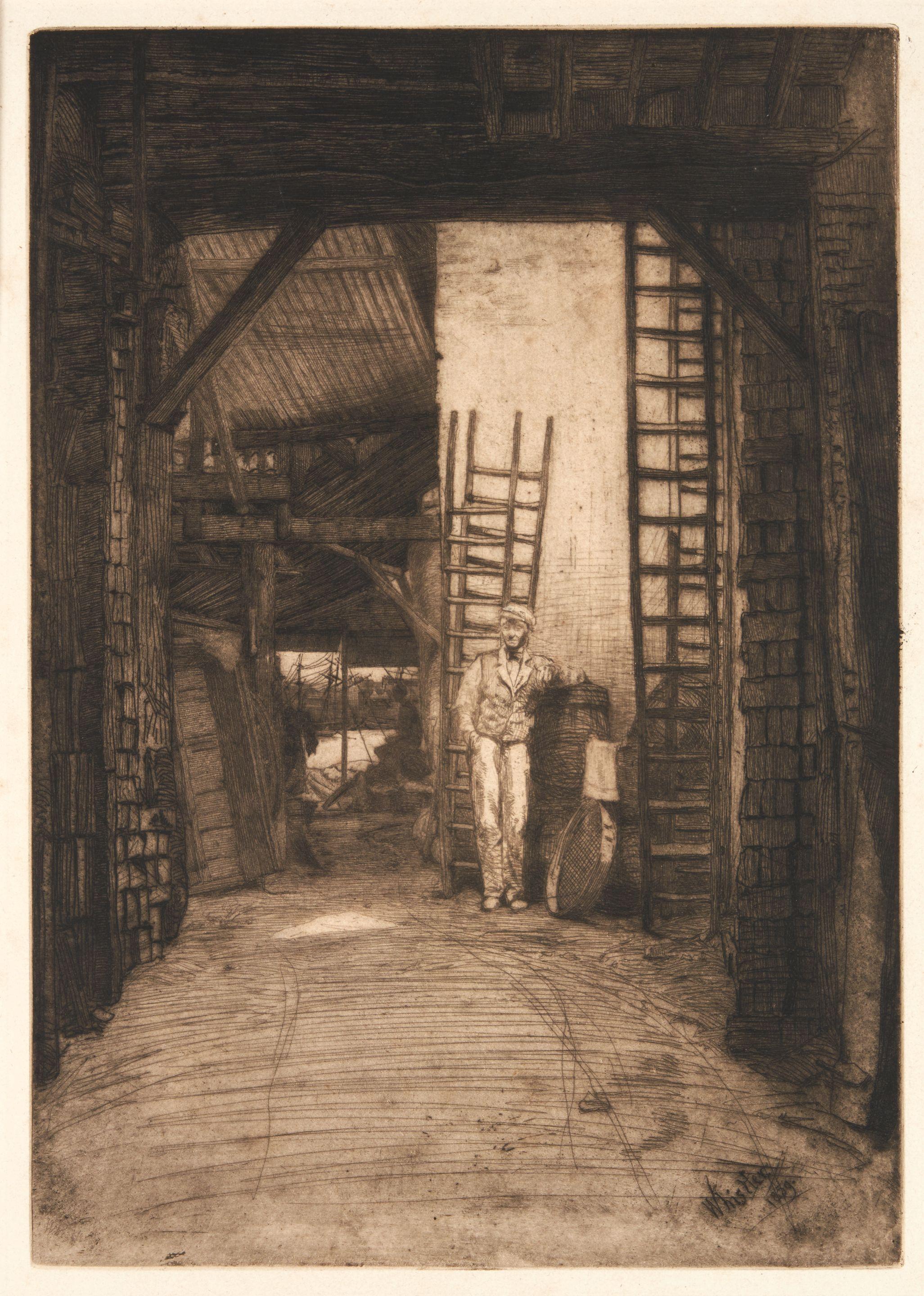 James Abbott McNeill Whistler - The Lime Burner