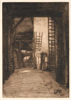 James Abbott McNeill Whistler - The Lime Burner