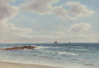 James Aitken - Off The Mary Coast (Illustrated); And Clawsey Beach, Port St, Mary, Isle of Man