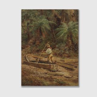 James Alfred Turner - At the Sluice Box