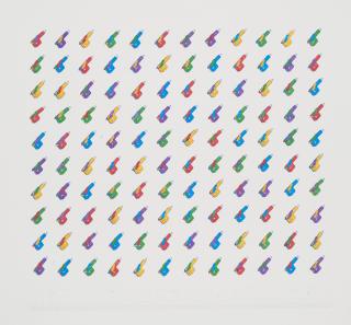 James Angus - Working drawing for \'Bored\', 1995