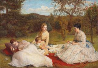 James Archer, R.S.A. - The Picnic