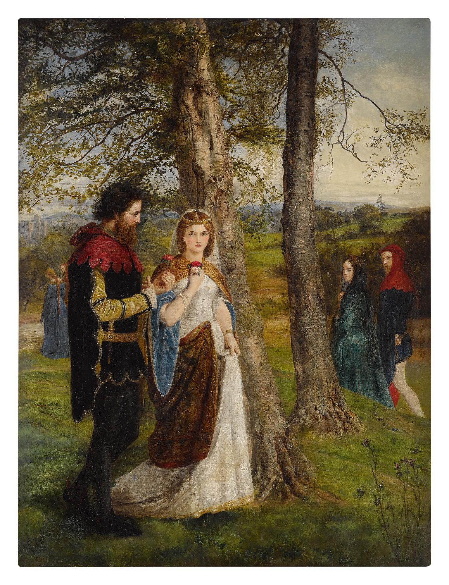 James Archer - Sir Launcelot And Queen Guinevere