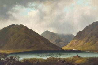 James Arthur O\'Connor - A View Of Fin Lough And Delphi Lodge