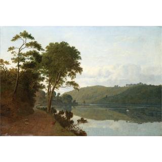 James Arthur O\'Connor - A Wooded River Landscape