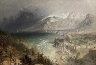 James Baker Pyne, R.B.A. - Marina Grande, Sorrento