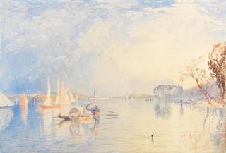 James Baker Pyne - A view of Lake Windermere