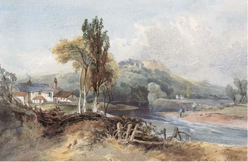 James Baker Pyne - Contemplation By The River