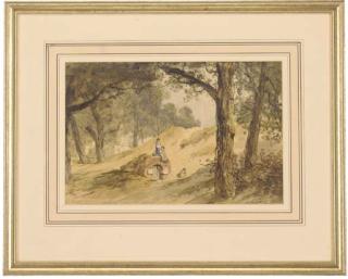 James Baker Pyne - In Greenwich Park