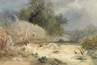 James Baker Pyne - In the Vale of Llangollen, North Wales