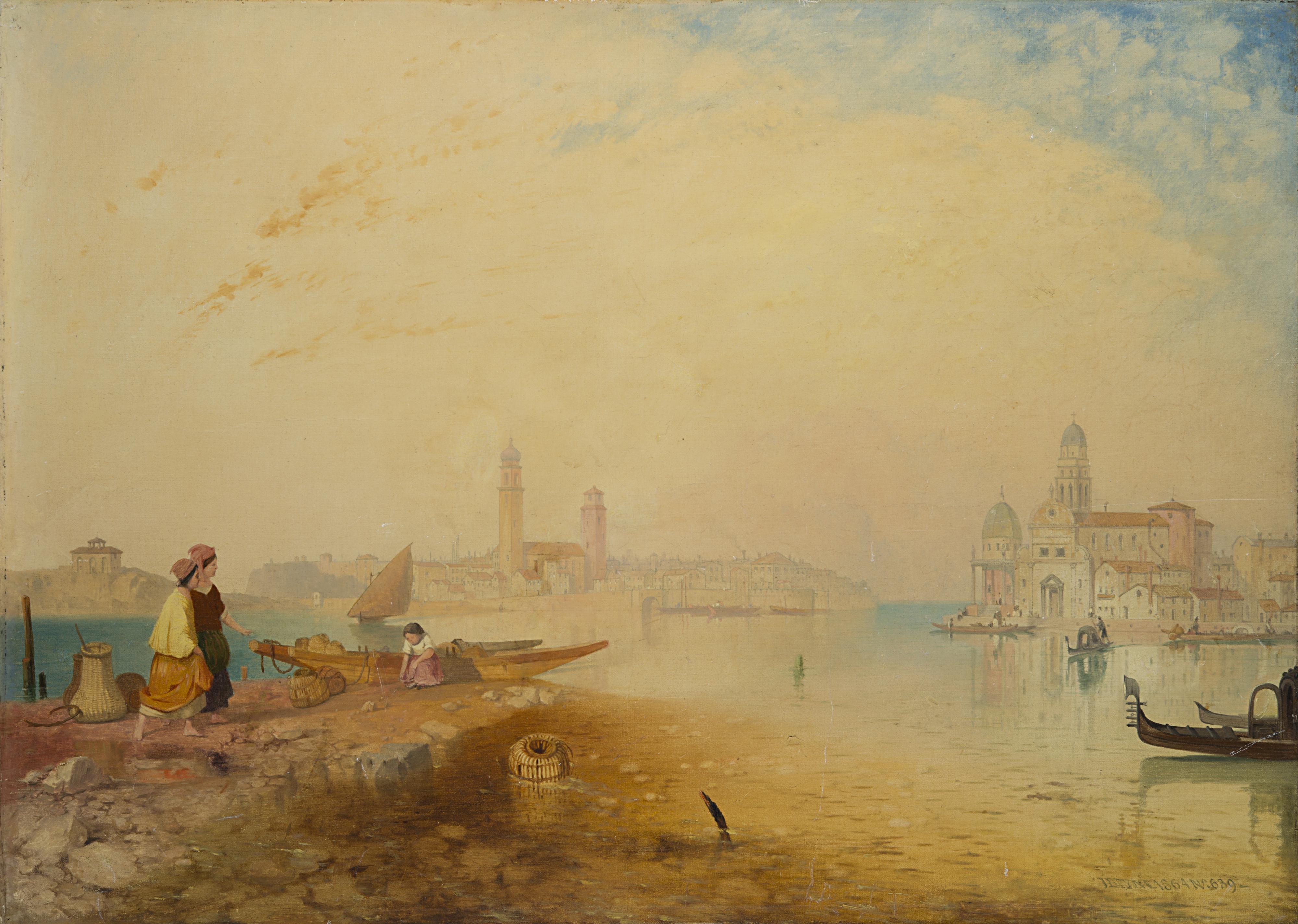 James Baker Pyne - L\'isola di Murano, Venezia
