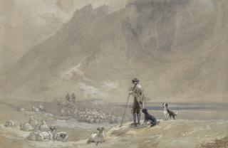 James Baker Pyne - The Highland Shepherd