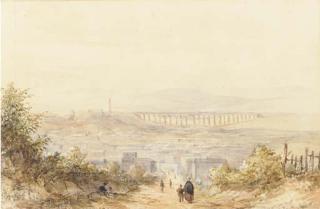 James Baker Pyne - The Ribblehead Viaduct, Yorkshire