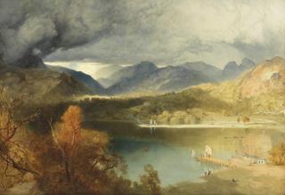 James Baker Pyne - Windermere from Waterhead