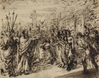 James Barry, R.A. - Compositional study