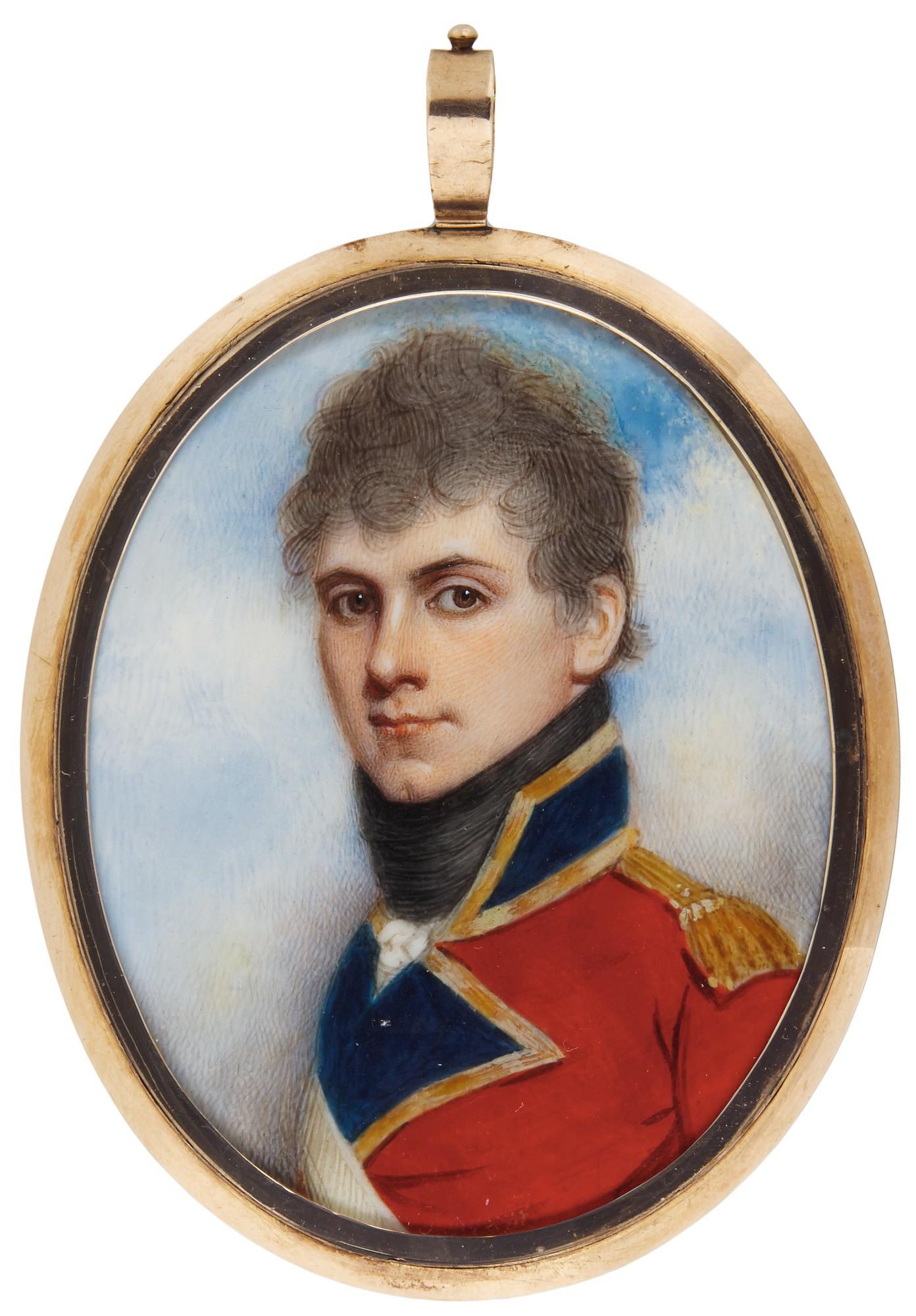 James Barry - Portrait Of An Officer, Probably Of The East India Company, Circa 1800