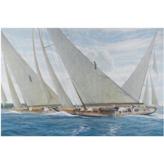 James Bartholomew - Britannia, Candida And Velsheda, 1933