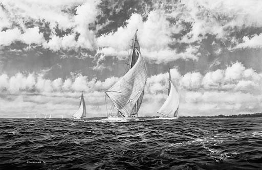 James Bartholomew - J-Class Yachts Racing In The Solent