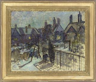 James Bolivar Manson - Moonlight and snow