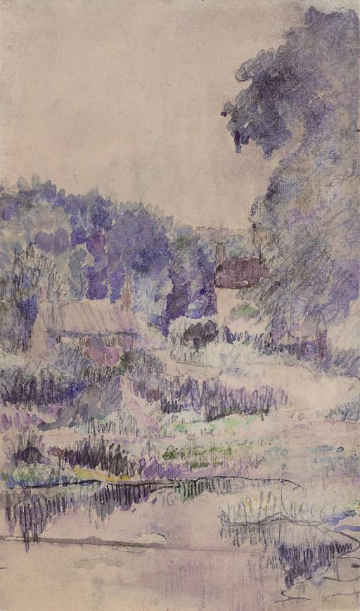 James Bolivar Manson - View to a cottage