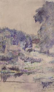 James Bolivar Manson - View to a cottage