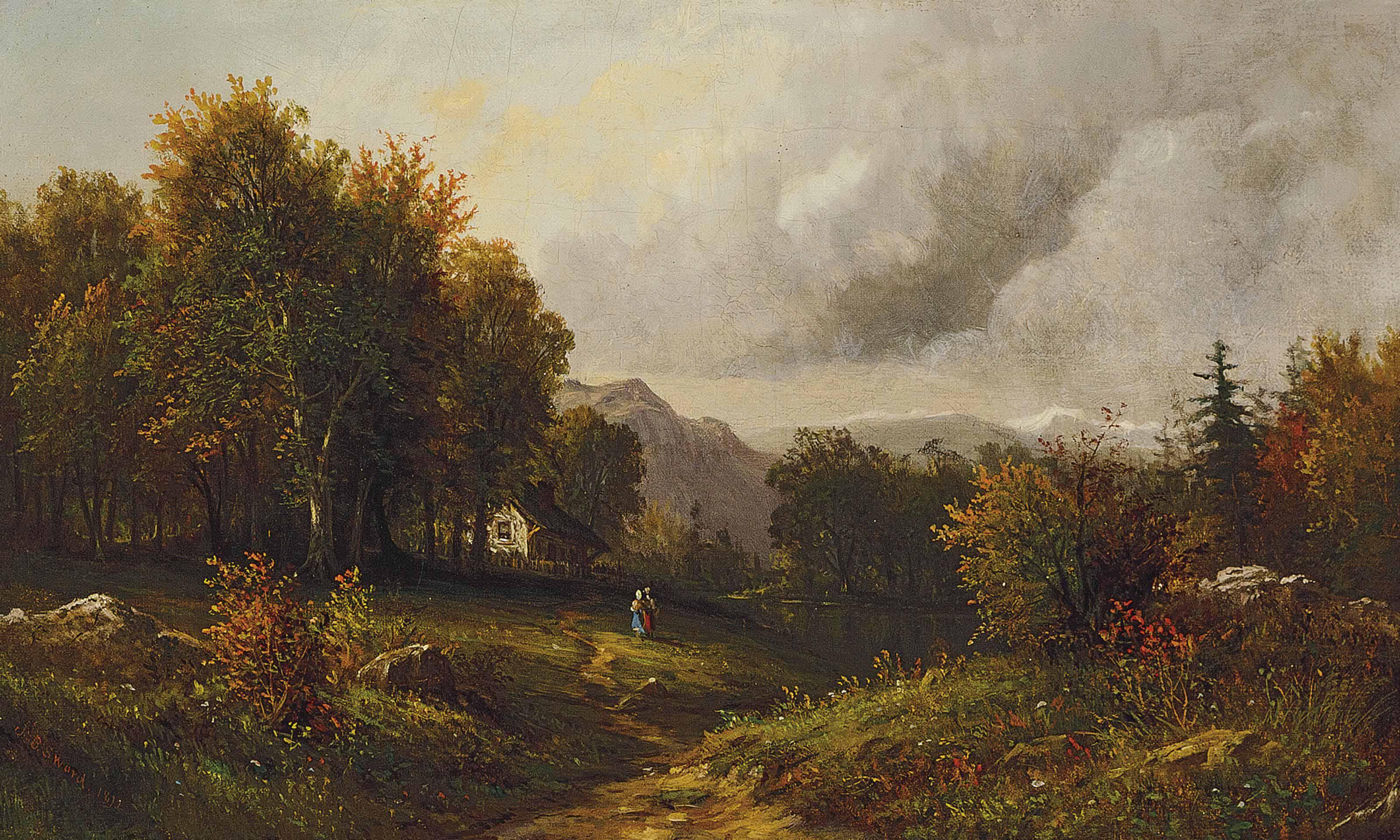 James Brade Sword - Landscape In The Poconos