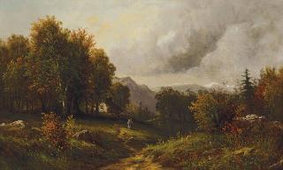 James Brade Sword - Landscape In The Poconos