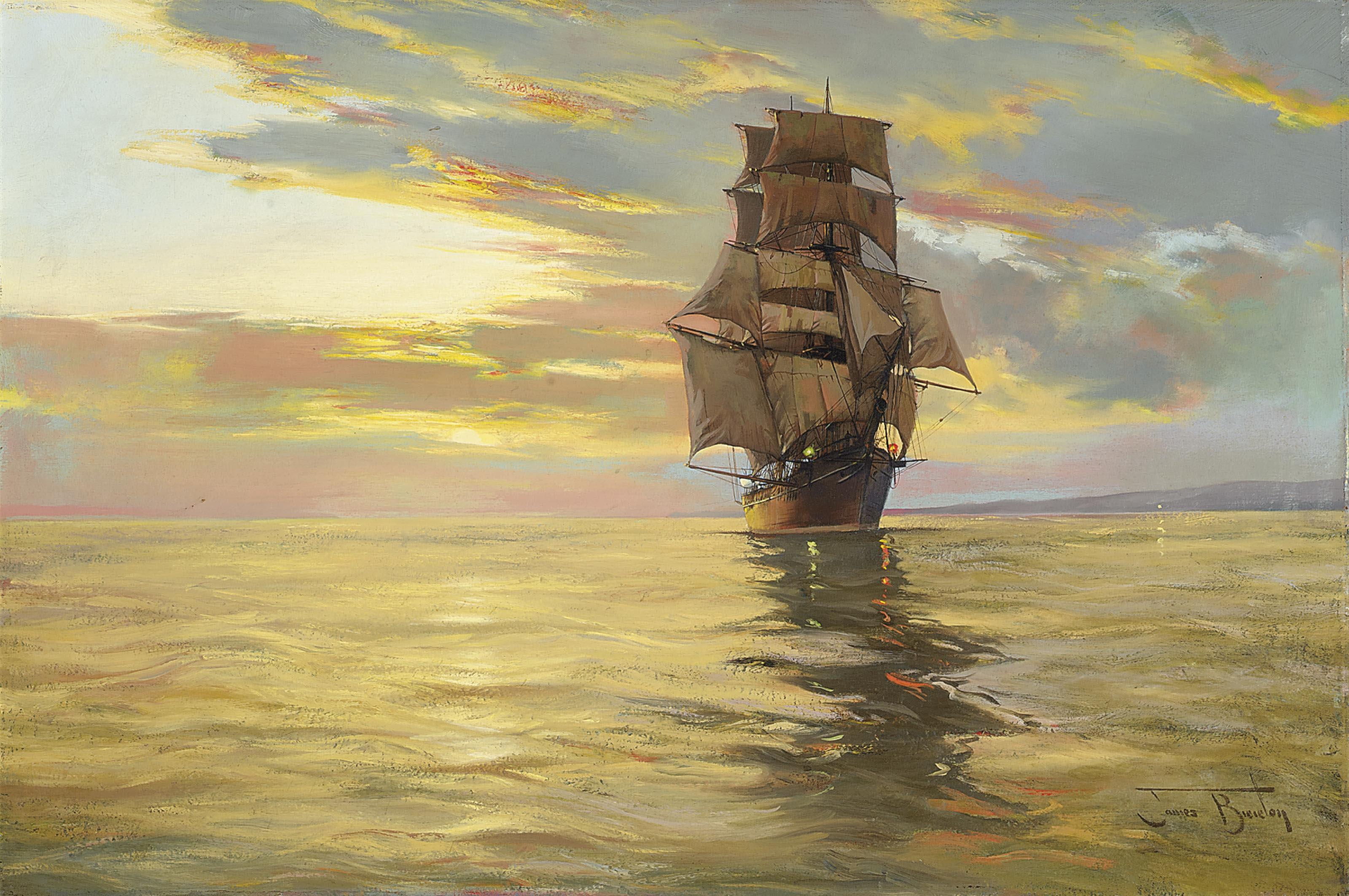 James Brereton - Maitland under a burning sky